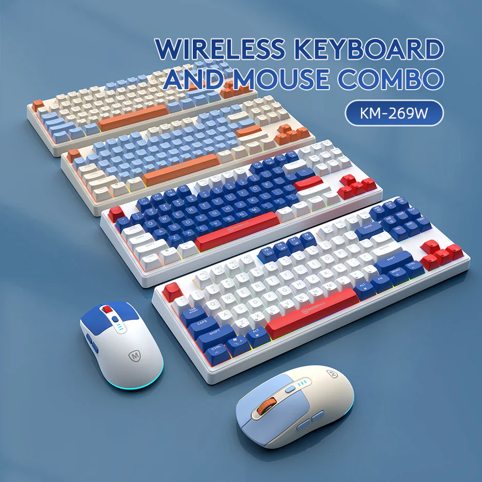 Micropack Keyboard (KM-269W) For A Creative 2.4G Wireless Rechargeable Keyboard and Mouse Combo - Image 3