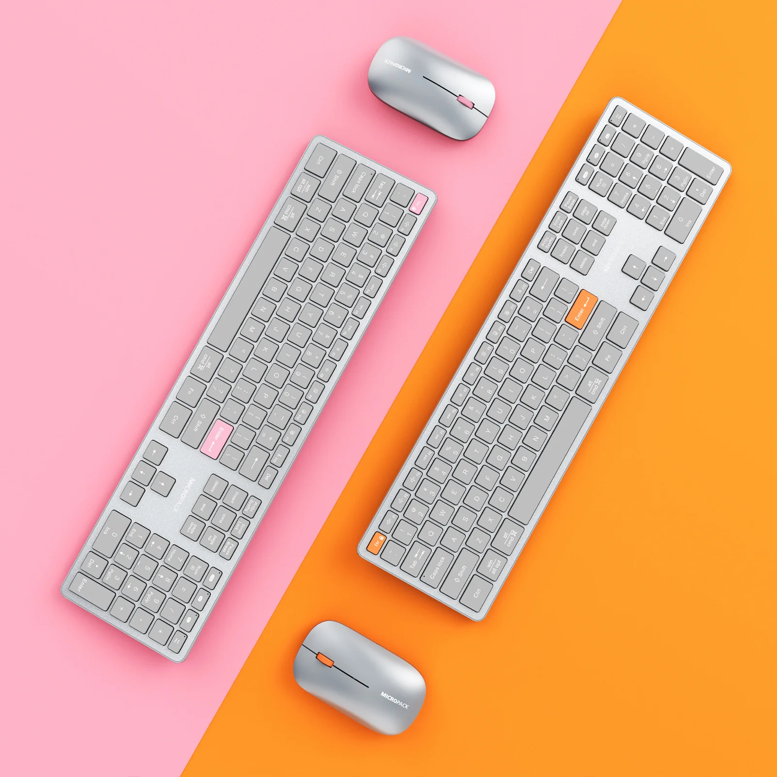 Micropack (K-310W) For A Great 2.4G+Bluetooth Rechargeable Wireless Keyboard - Image 4