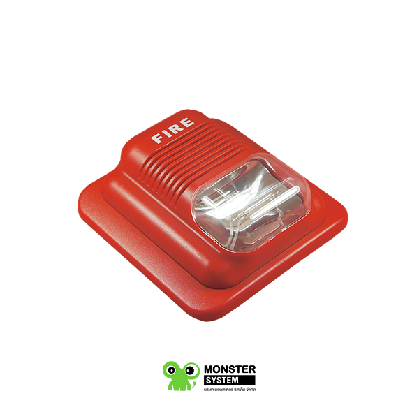 Fire Alarm (441-001) for Best Audio Visual Alarm Non-Addressable 90dB Siren with White Strobe Light - Image 2