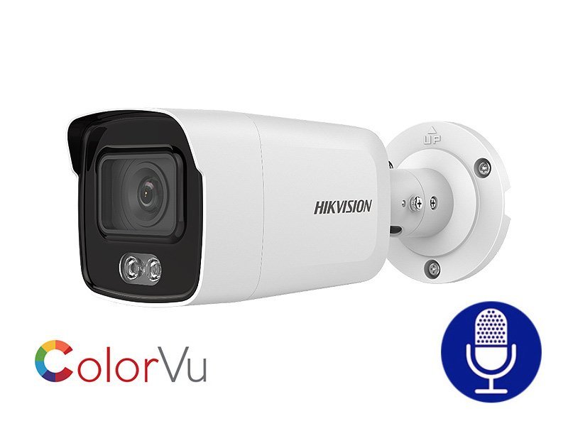 Hikvision (DS-2CD2027G2-LU) For A Quality Build 2 MP ColorVu Fixed Mini Bullet Network Camera