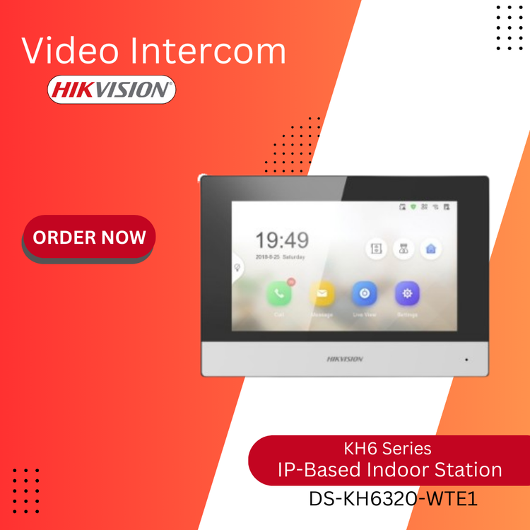 Hikvision (DS-KH6320-WTE1) for Better IP Video Intercom