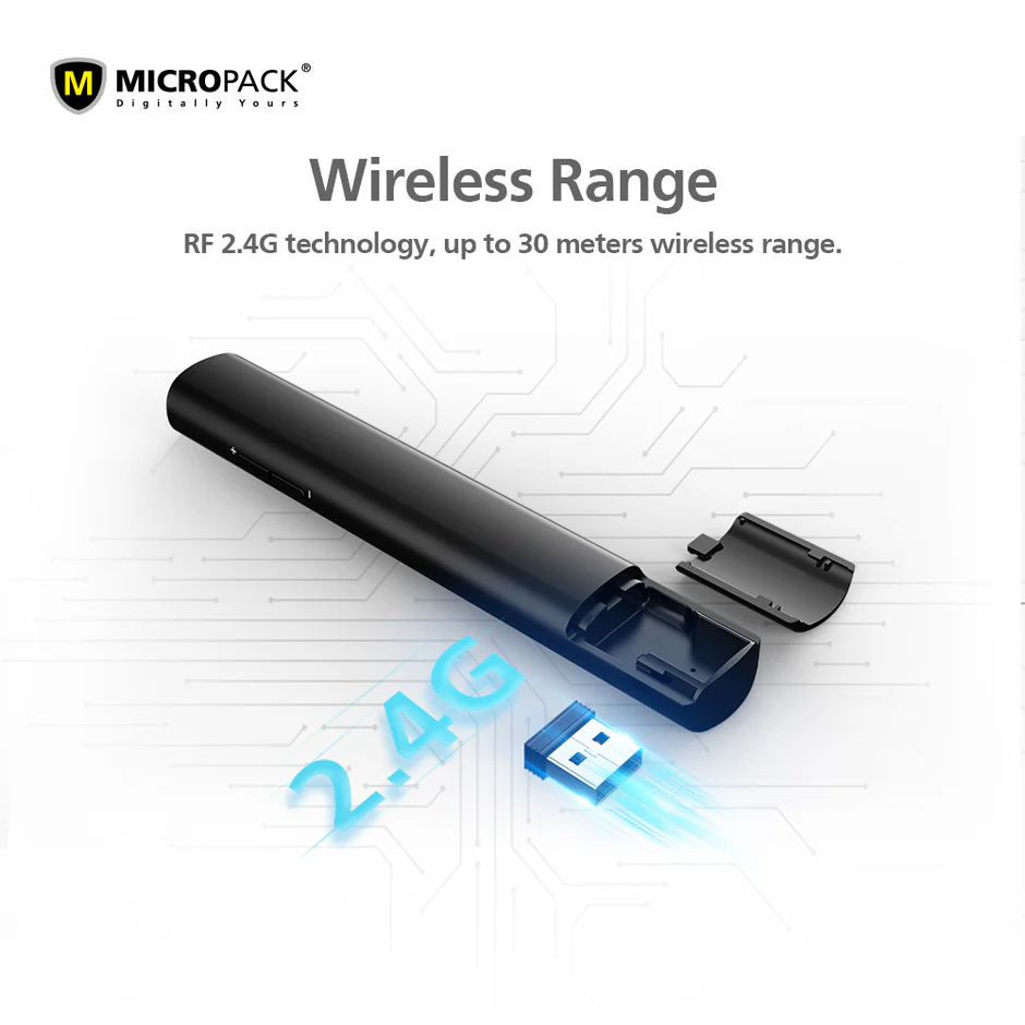 Micropack (WPM-09G) For Profound Green Laser Wireless Presenter - Image 3