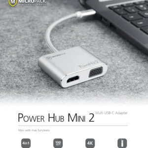 Micropack (MDC-4V) For An Outstanding Multi USB-C Adapter