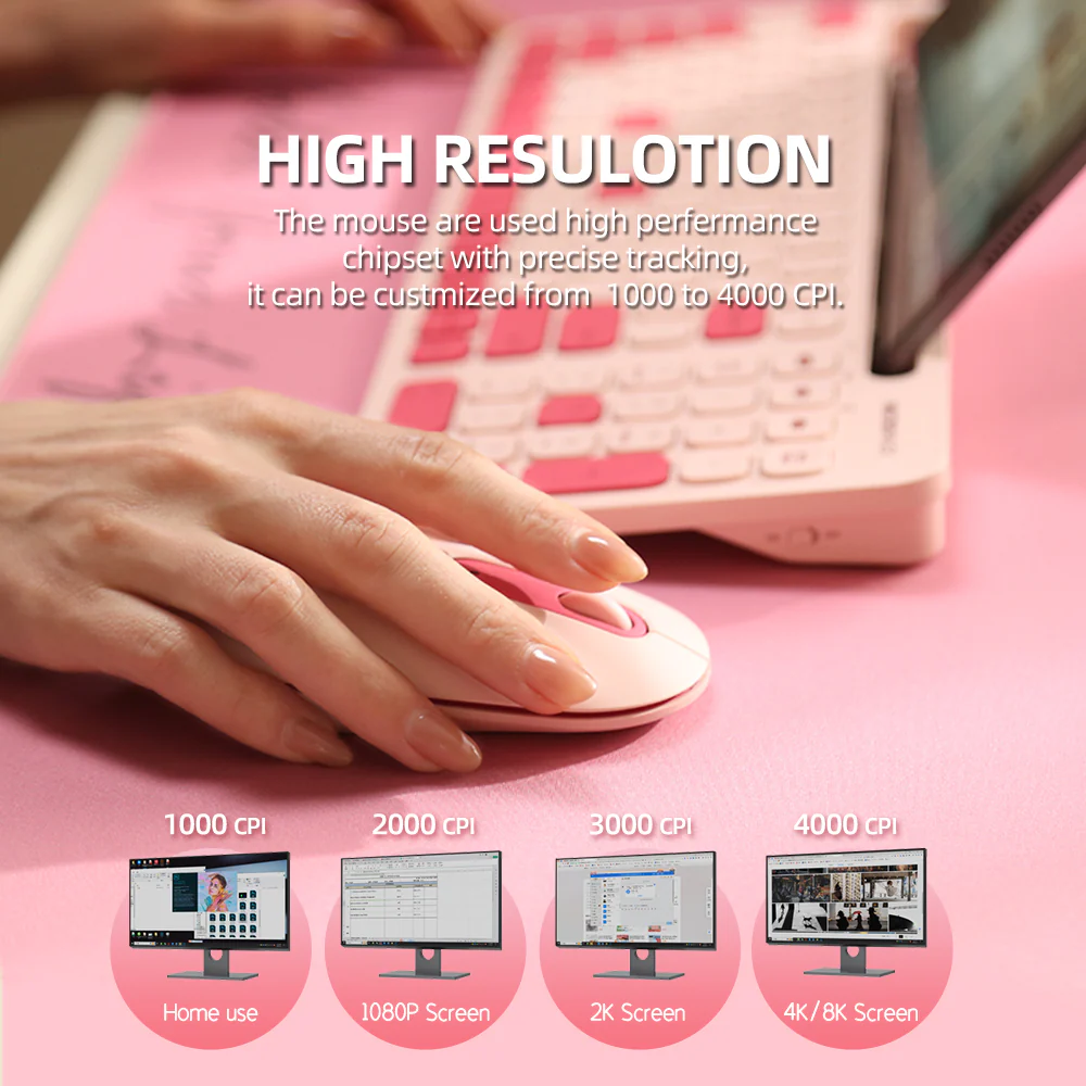 Micropack (K-238W-PK) For A Remarkable 2.4G/BLUETOOTH THREE MODES KEYBOARD - Image 2