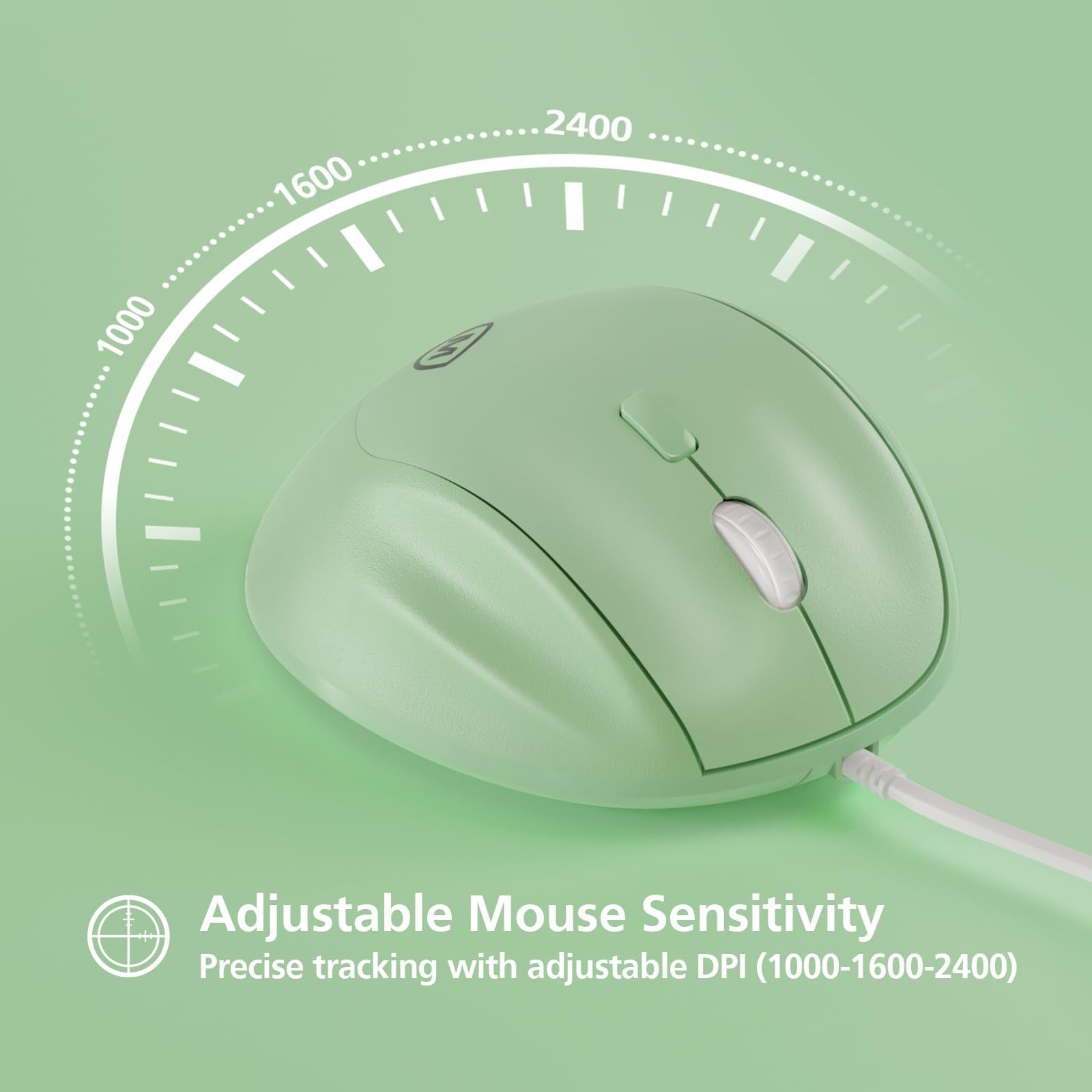 Micropack (MP-V01) For Strong Wired Optical Vertical Mouse