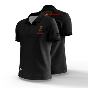 KyokushinRyu (Black Ikak Polo Shirt)