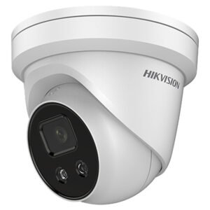 Hikvision (DS-2CD2346G1-I-SL 2.8mm) 4MP ColorVu Turret IP Camera with Strobe Light & Audio Alarm