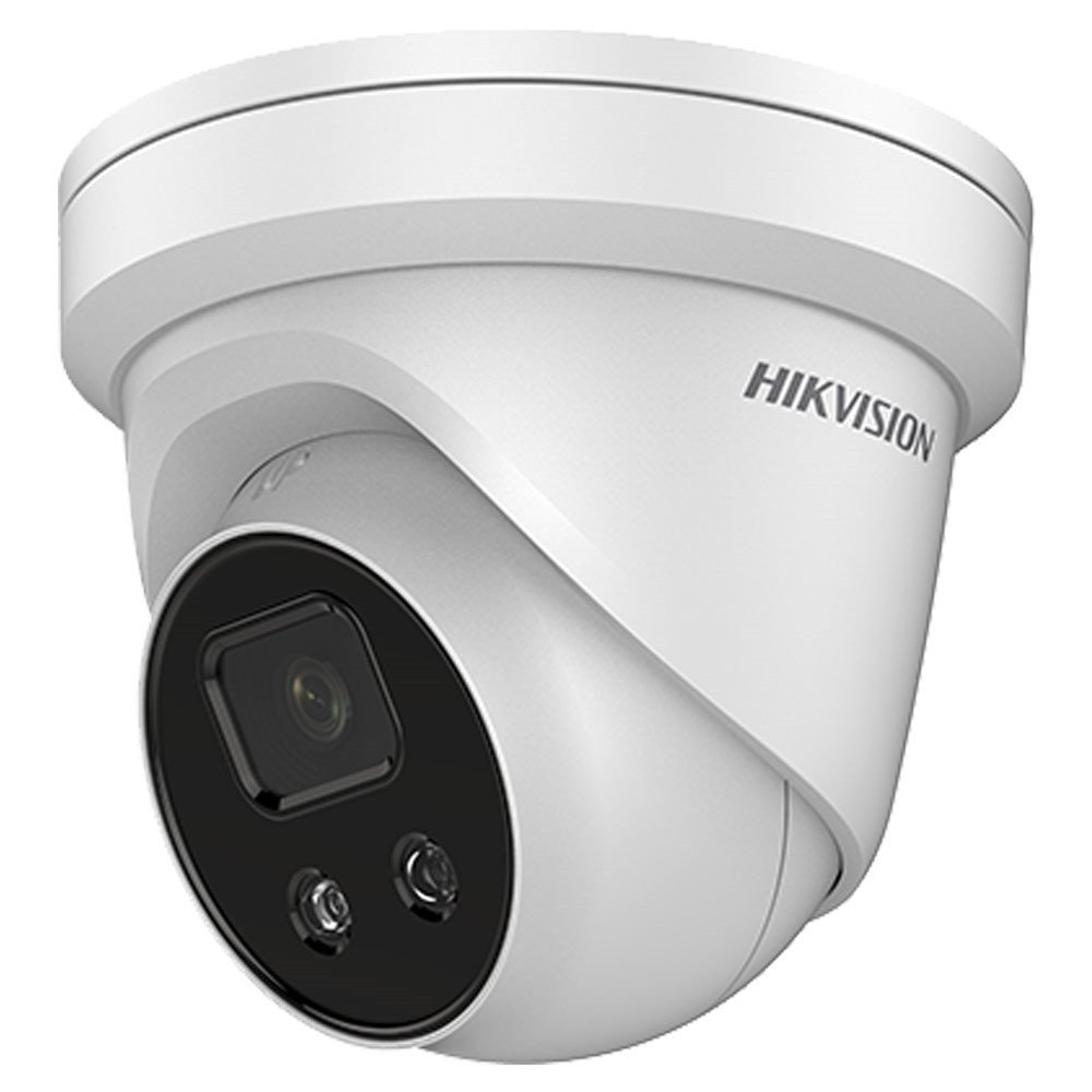Hikvision (DS-2CD2346G1-I-SL 2.8mm) 4MP ColorVu Turret IP Camera with Strobe Light & Audio Alarm