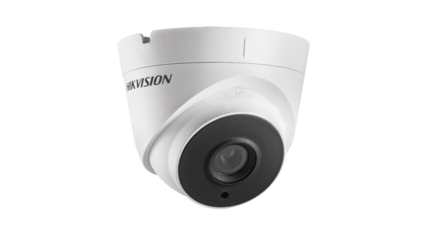 Hikvision (DS-2CE56C0T-IT1F 2.8mm) 720p HD Turbo Dome Camera with IR Night Vision – 2.8mm Wide-Angle Lens
