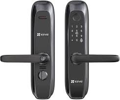 EZVIZ (CS-L2-11FCP A0 Black) Smart Fingerprint Digital Door Lock Keyless Security System