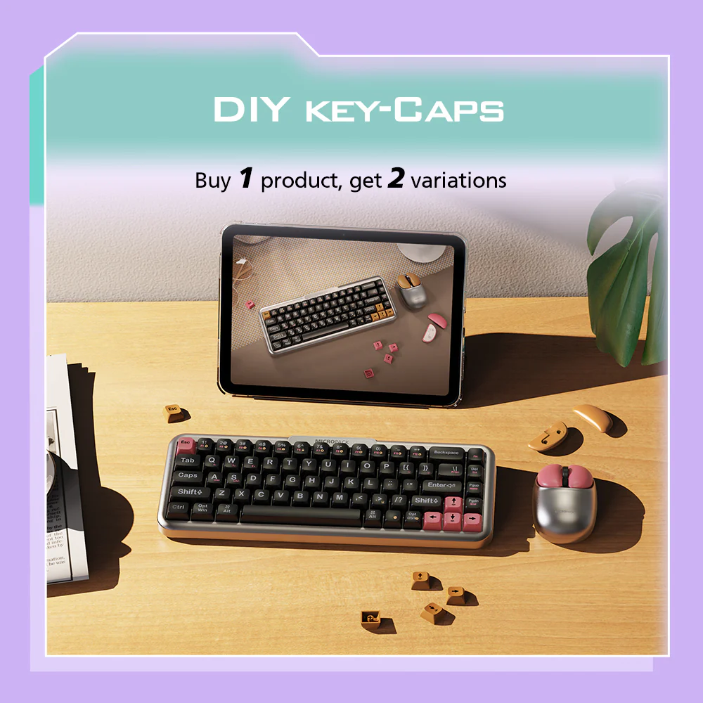 Micropack (K-168WM) For Confident 3 Modes Machanical Keyboard