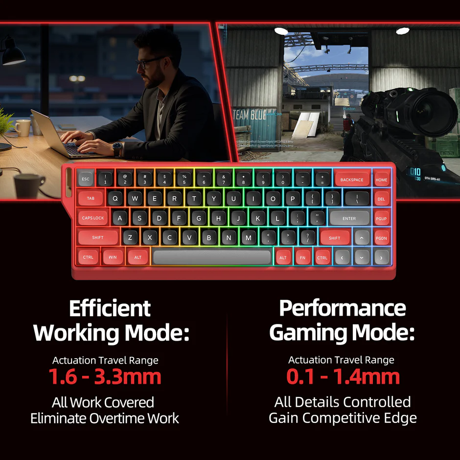 Micropack (K-68M-EN-RD) For A Phenomenal And Promising Magnetic Switch Keyboard - Image 4