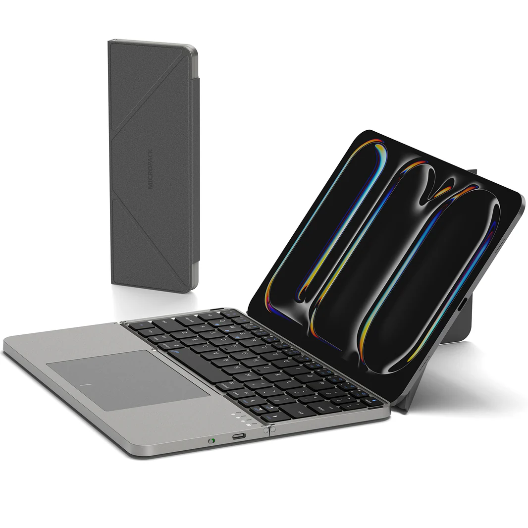 Micropack (K-F01) For Strong Bluetooth Rechargeable Wireless Foldable Keyboard - Image 6