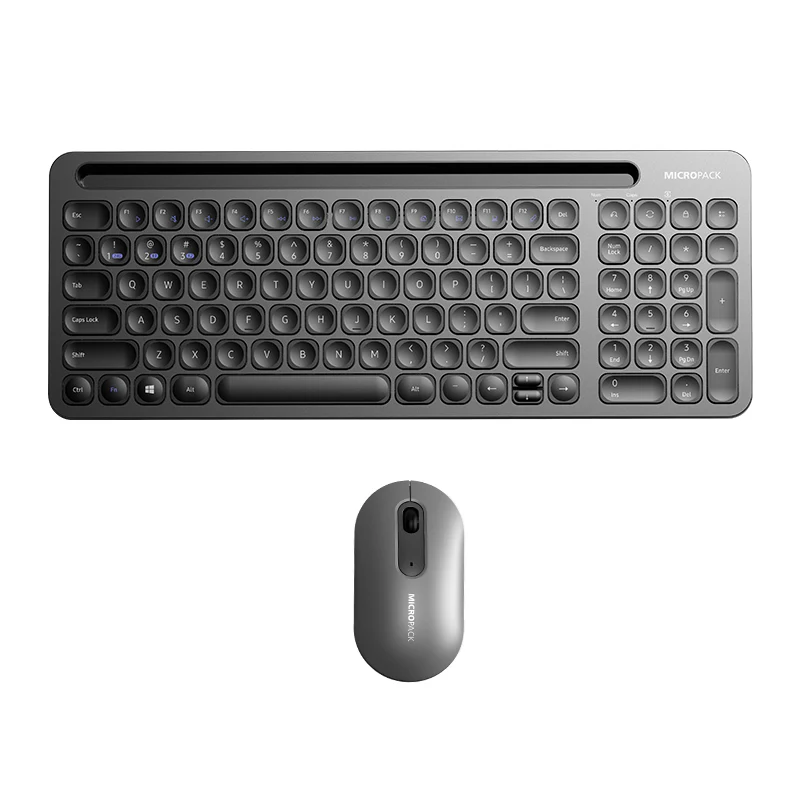 Micropack (KM-238W) 2.4G+ For Genuine Bluetooth Wireless Keyboard and Mouse Combo - Image 3