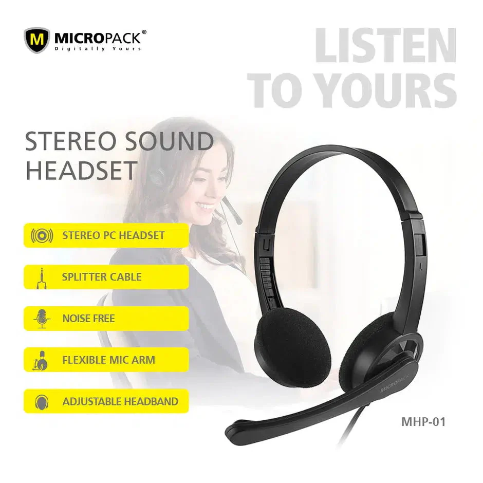 (MHP-02) For Great Stereo Sound Headphone