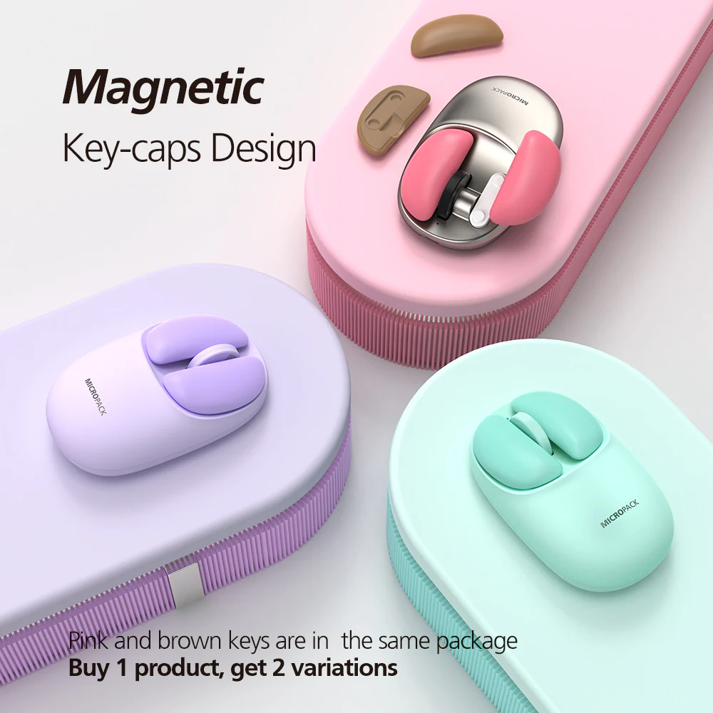 Micropack (ML-202W) 2.4G + For Genuine Bluetooth Wireless Mouse - Image 2