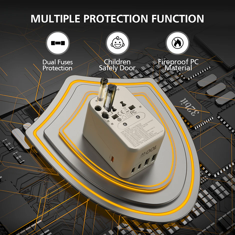Micropack (MTA-5100) For Profound Universal Travel adapter - Image 3