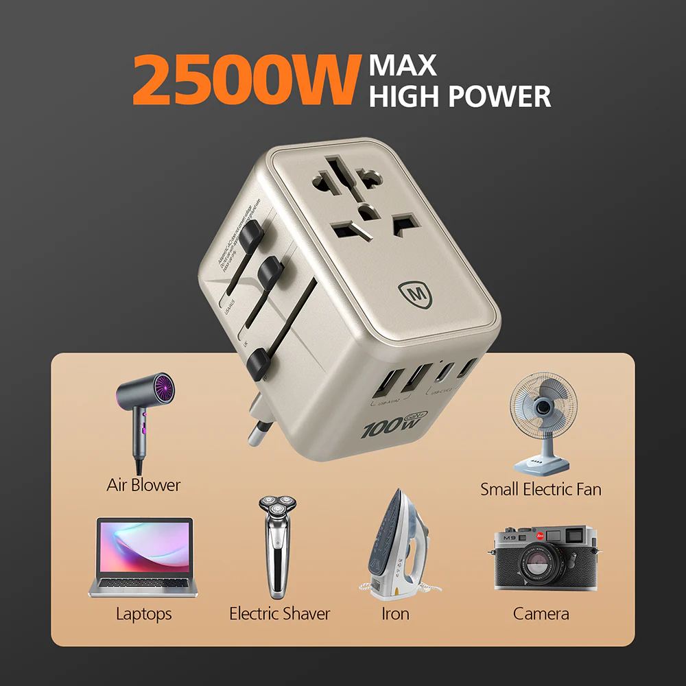 Micropack (MTA-5100) For Profound Universal Travel adapter