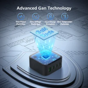Micropack (MWC-4100) For Amazing 4 IN 1 100W GaN Travel Adapter Combo