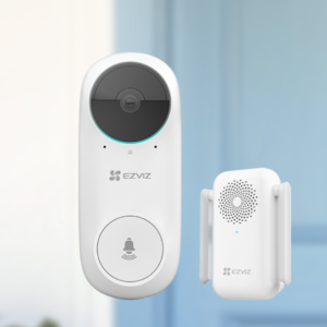 EZVIZ (DB2C) Smart Video Doorbell Kit Wireless Doorbell with Chime & HD Camera Security System