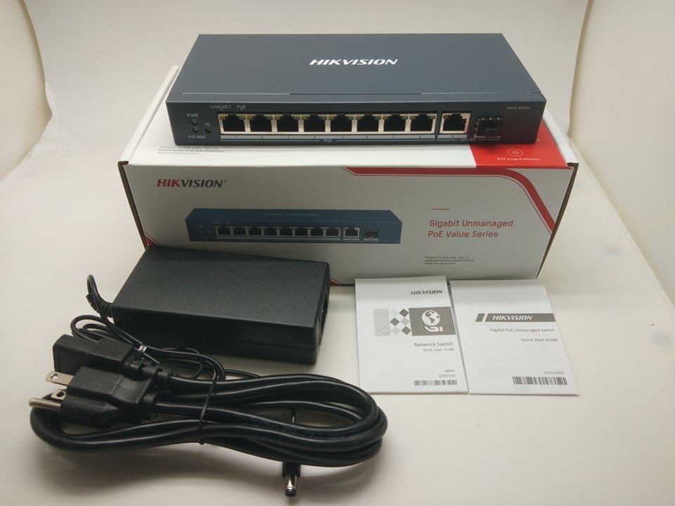 Hikvision (DS-3E0510P-E/M) for Best 8-Port Gigabit PoE Switch - Image 2