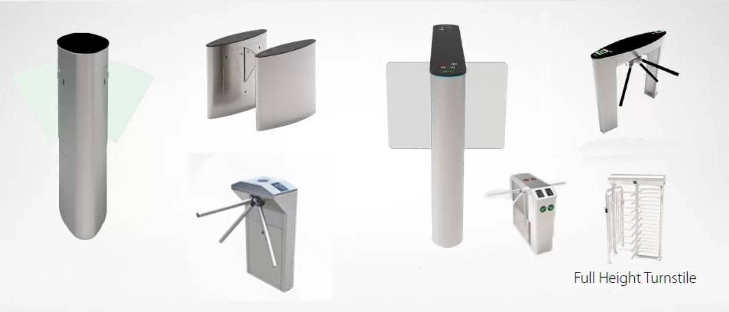 ZKTeco (ZK SBTL5211) Central module of ZKTeco SBTL5211 swing turnstile with RFID readers (with shutters) - Image 2