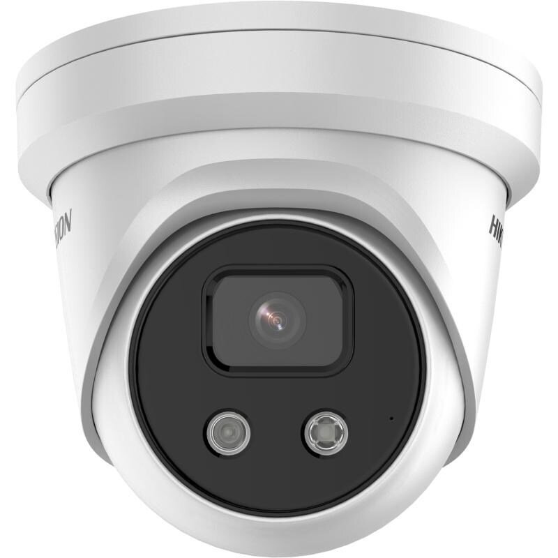 Hikvision (DS-2CD2346G1-I-SL 2.8mm) 4MP ColorVu Turret IP Camera with Strobe Light & Audio Alarm - Image 3