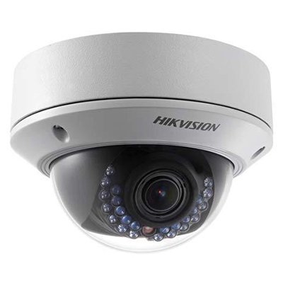 Hikvision (DS-2CD2710F-I) 1.3MP Network IR Dome Camera with PoE, Night Vision, and Weatherproof Housing