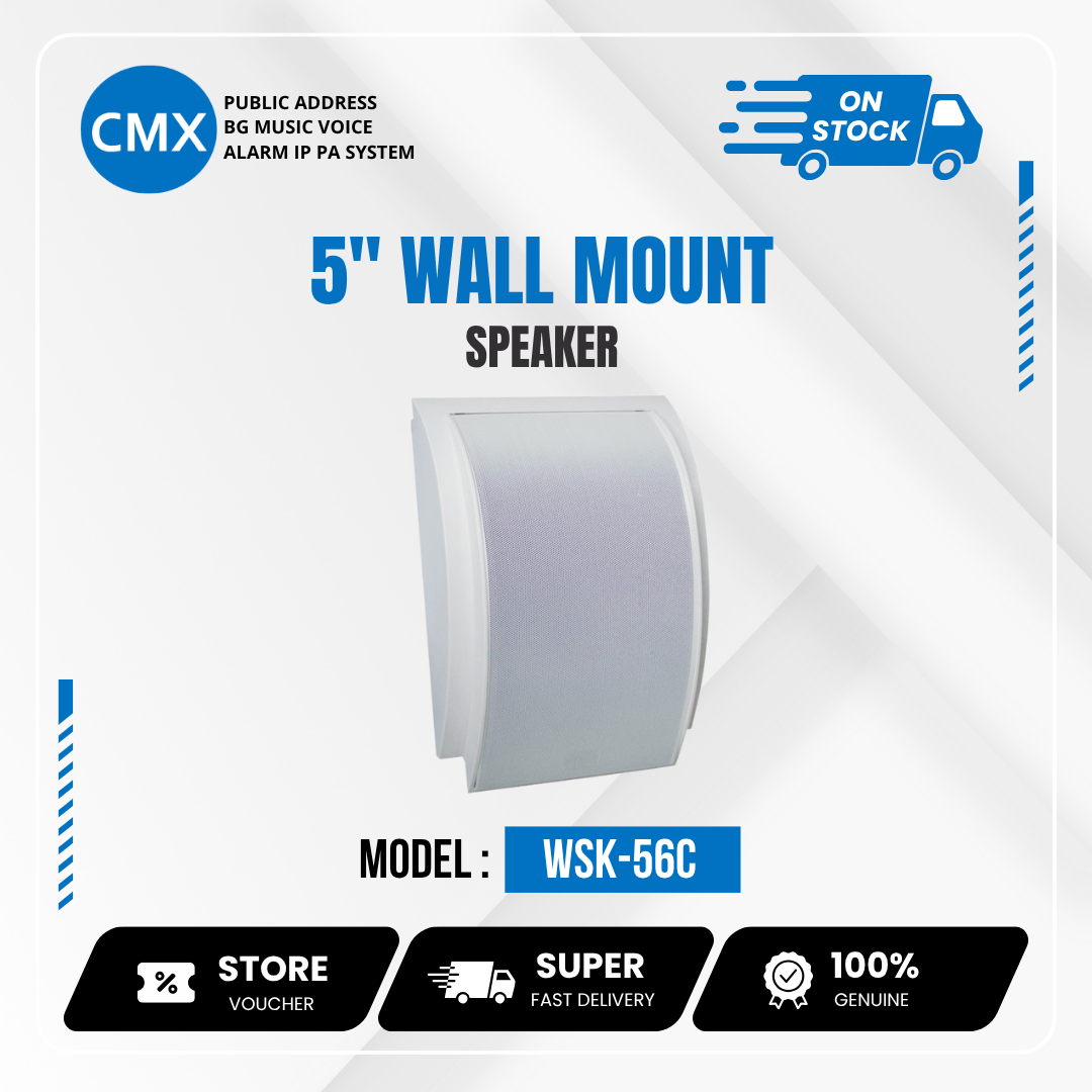 Wall Mount Speaker (WSK-56C) - Image 3
