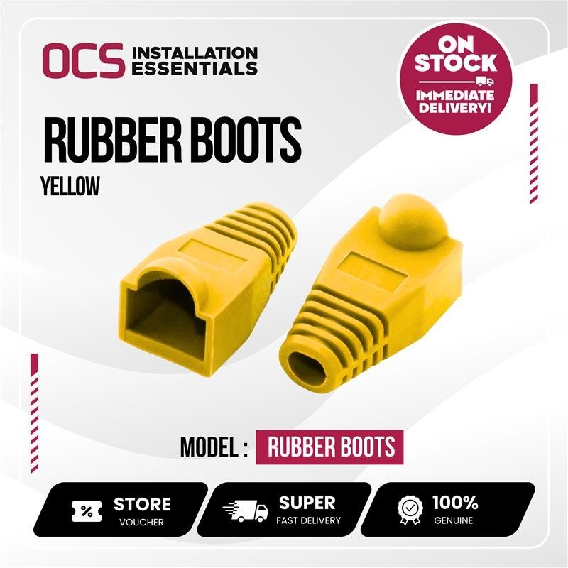 Installation Essentials Rubber Boots (Yellow) - Image 4