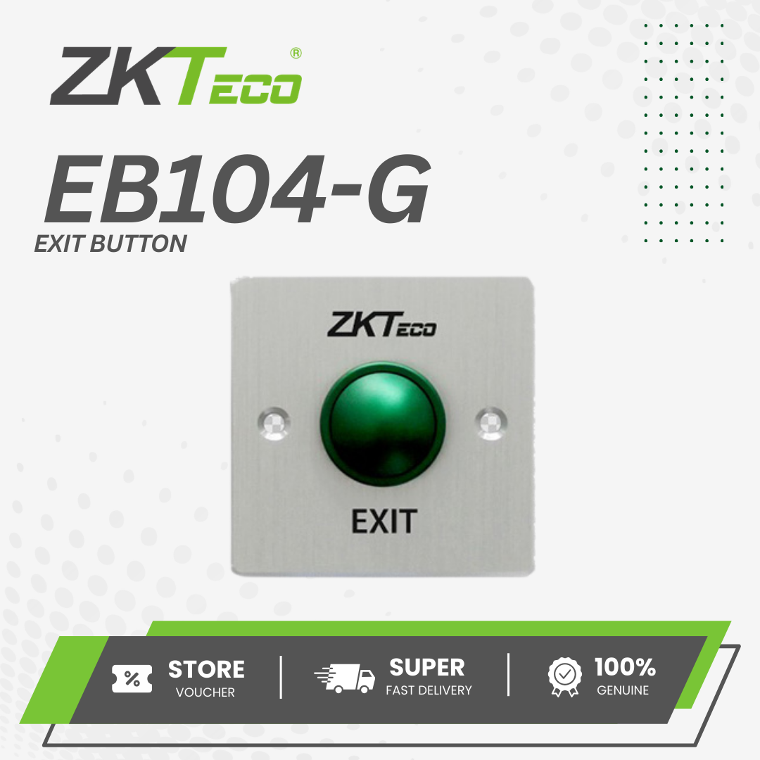 ZKTeco (EB104-G) for Better High Durability Exit Push Button for Security Doors - Image 2