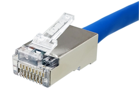 Installation Essential (RJ45 CAT5e Connector) for Best Ethernet Cable LAN Network Plug 1Gbps 8-Pin Durable Crimping Connector - Image 2