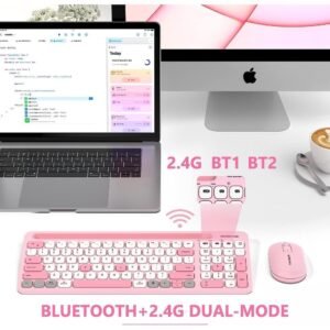 Micropack (K-238W-PK) For A Remarkable 2.4G/BLUETOOTH THREE MODES KEYBOARD