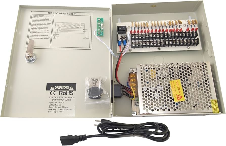 OCS (TA-1218) 18 Channel Centralize Power Supply (20amp) - Image 2