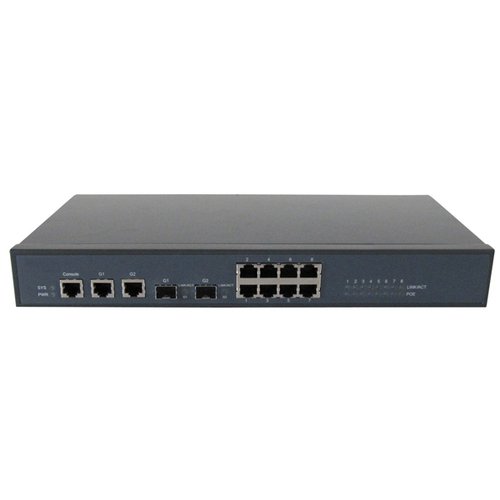 Hikvision (DS-3D2208P) 8 Port Multiservice Gigabit Ethernet PoE Switch