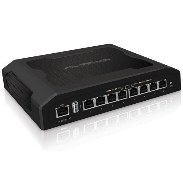 Ubiquiti TS-8-PRO ToughSwitch Pro 8-Port Gigabit PoE Managed Switch