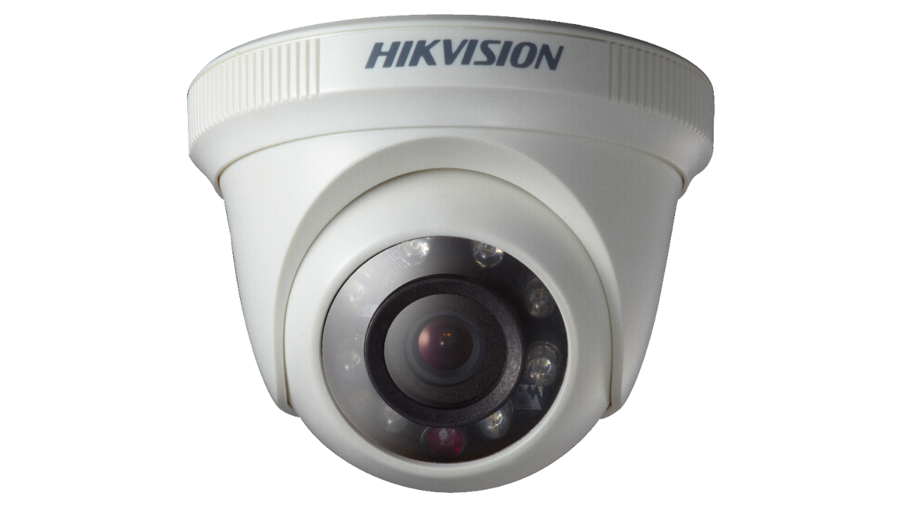 Hikvision (DS-2CE56D0T-IRPF) (3.6mm) (C) 2MP Indoor Fixed Turret Camera