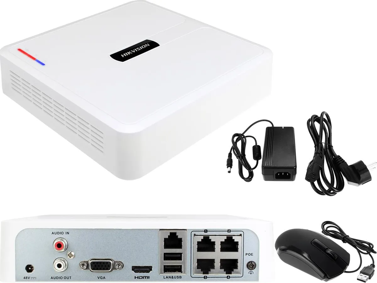 Hikvision (HWN-2104H-4P) Series Network Video Recorder - Image 2