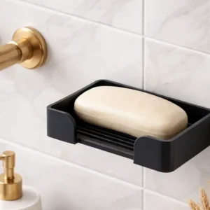 3D Printed No-Drill Wall Soap Dish With Drainage