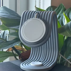 3D Printed iPhone and Apple Watch Charging Stand