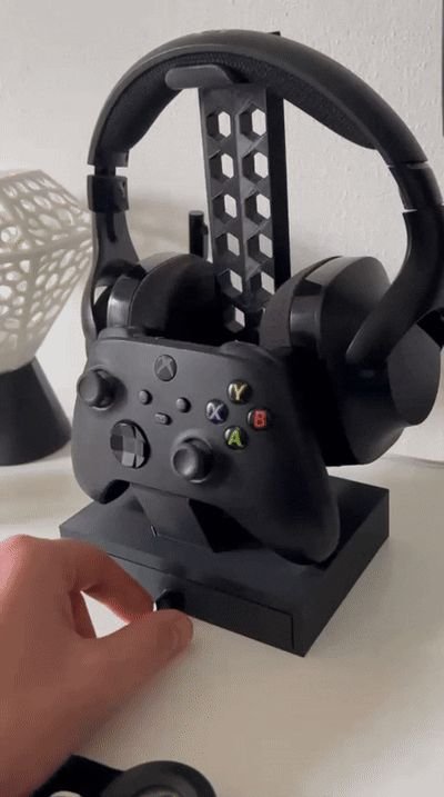 3D Printed Modular Headset & Controller Stand - Image 2