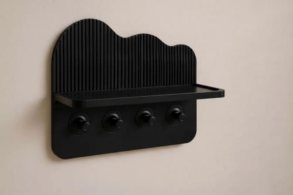 3D Printed Waveshelf Key & Entry Organizer - Image 2