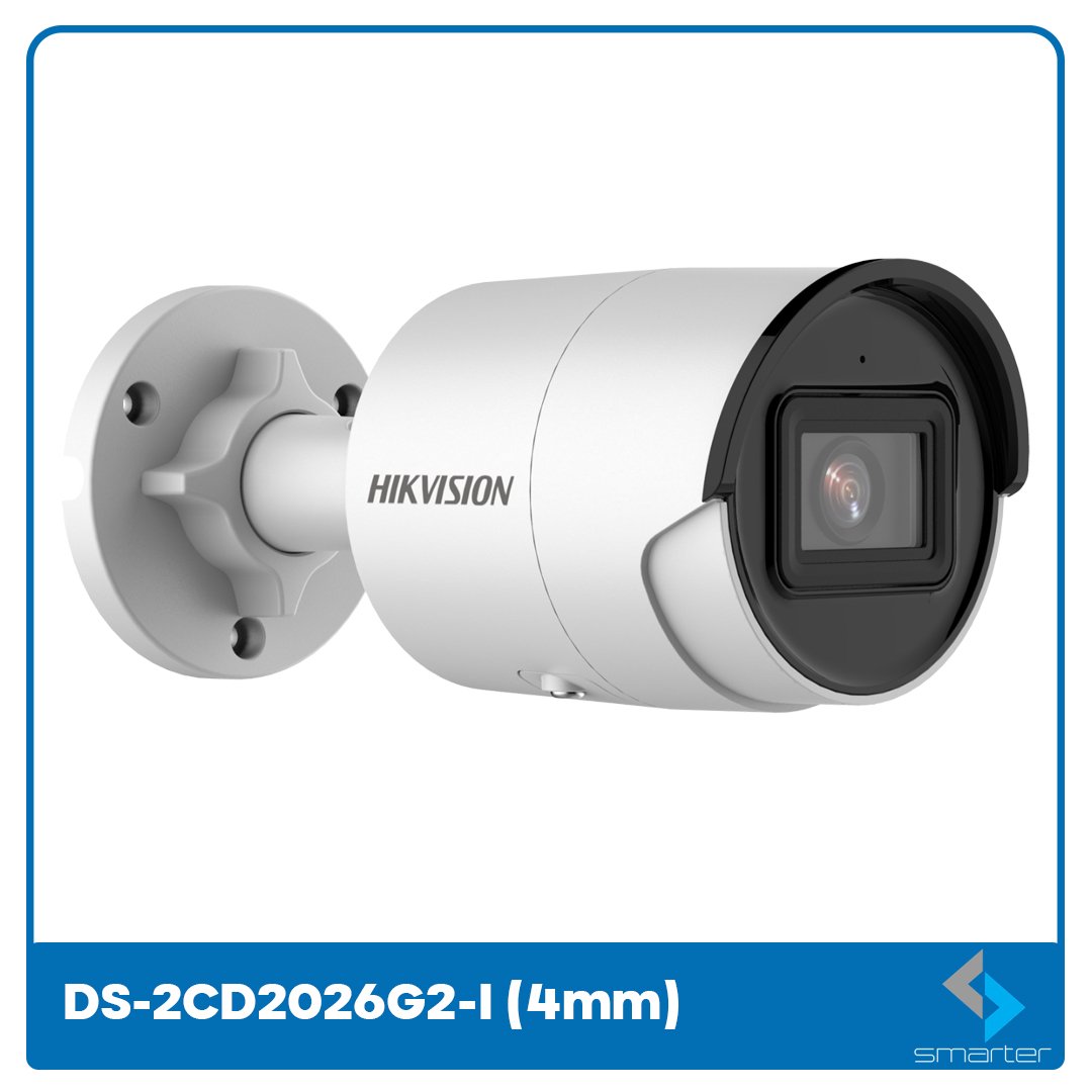 Hikvision (DS-2CD2043G2-IU) 4MP AcuSense Fixed Bullet IP Camera 4mm 40m IR 120dB WDR Built-in Mic PoE IP67 - Image 5