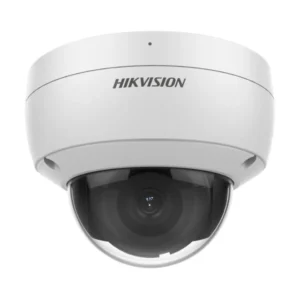 Hikvision (DS-2CD2143G2-IU) 4MP AcuSense Fixed Dome IP Camera 2.8mm Built-in Mic PoE IP67 IK10
