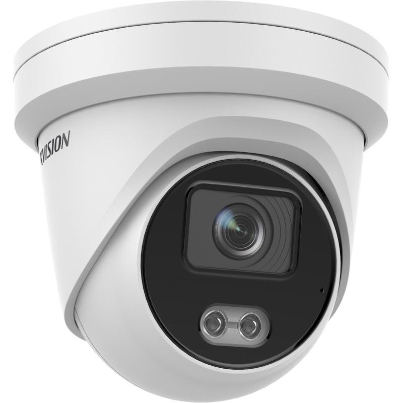 Hikvision (DS-2CD2347G2-LU) 4MP ColorVu Fixed Turret IP Camera 4mm 130dB WDR 30m White Light PoE IP67 - Image 4