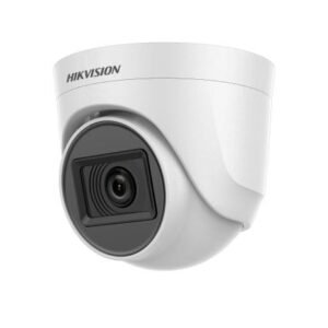 Hikvision (DS-2CE76H0T-ITPFS) 5MP Audio Fixed Turret CCTV Camera 2.8mm 20m IR 4-in-1