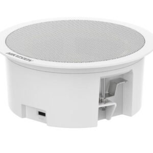 Hikvision (DS-QAZ1206G1-BE) 6W Network Ceiling Speaker PoE Bluetooth IP Audio Speaker