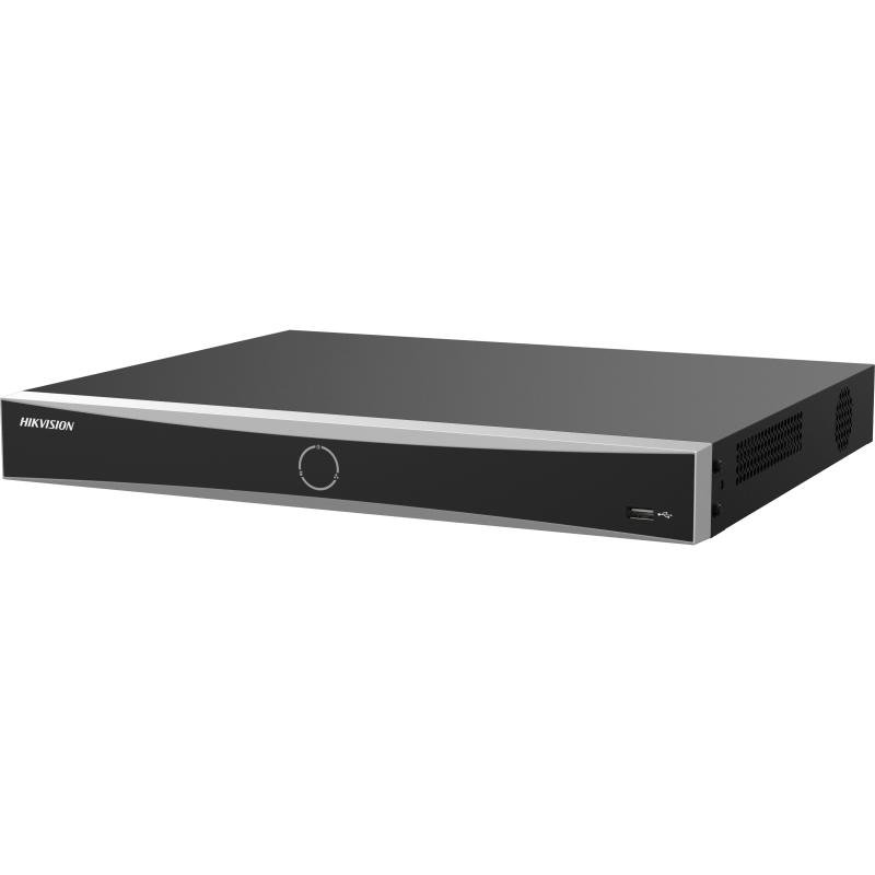 Hikvision (DS-7616NXI-I2/S) 16 Channel 1U AcuSense 4K NVR 160Mbps H.265+ Dual HDD AI Analytics