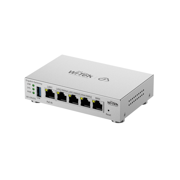 WI-TEK (WI-ER205) – 5-Port Gigabit Edge Router - Image 2