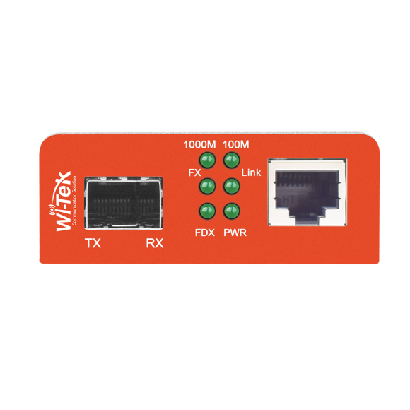 WI-TEK (WI-MC111GP) – Gigabit PoE SFP Media Converter - Image 3